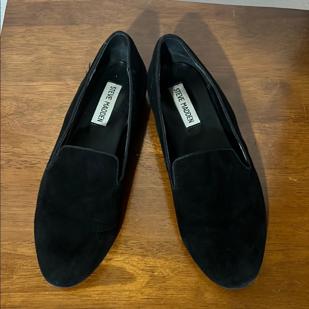 Steve Madden Women’s Black Loafers